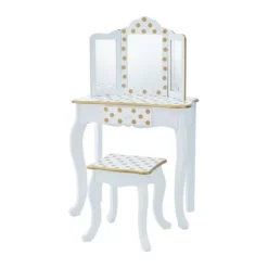 Fashion Polka Dot Gisele Play Vanity Set - Teamson Kids -Kids Furniture Shop GUEST 000da21d 669a 442c 9c84 27e0cf64d574