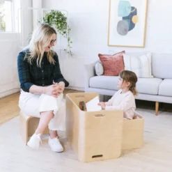 ECR4Kids Premium Bentwood Multipurpose Table And Chair Set, Kids Furniture, Natural, 3-Piece -Kids Furniture Shop GUEST 0091235f 42d8 4a0b 8c32 1faa8f3a0dae