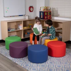 Emma And Oliver Soft Seating Flexible Circle For Classrooms - 12" Seat Height -Kids Furniture Shop GUEST 04438728 9a40 4525 b351 524d5b8f0a61