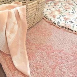 Crane Baby 5' X 7' Hand-Tufted Wool Medallion Rug - Parker Rose -Kids Furniture Shop GUEST 05d97010 5d98 4a83 a8d0 259998e930b5