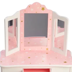 Fashion Twinkle Star Gisele Play Vanity Set Pink/White - Teamson Kids -Kids Furniture Shop GUEST 0c149566 f47b 46dc 8f41 48e74f4c1359