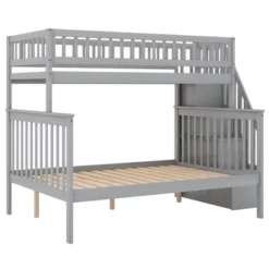 Twin Over Full Stairway Bunk Bed With Storage-ModernLuxe -Kids Furniture Shop GUEST 0e34097d 1b8c 41c3 92a8 37dba37d8814
