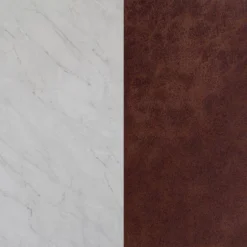 Brandon Vintage Matte Faux Marble Wall Shelf Brown - Nathan James -Kids Furniture Shop GUEST 11b03009 b5d9 4fb4 a38d 0116518878e5