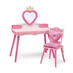 Princess Vanity Table And Chair Set - WildKin -Kids Furniture Shop GUEST 12ef36f3 9441 4661 a3ac 50ed5920c42c