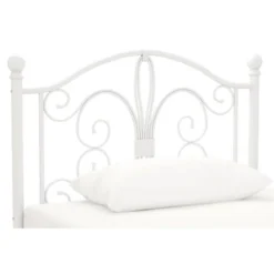 Twin Kids' Bombay Metal Bed White - Room & Joy -Kids Furniture Shop GUEST 13f6329d 4c3c 4226 8bbd 55497f5a523c