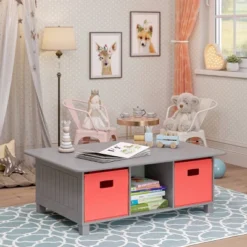 Kids' 6 Cubby Storage Activity Table - RiverRidge Home -Kids Furniture Shop GUEST 158b4090 7d79 41e1 9d2f 05f25f73592e