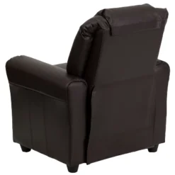 Emma And Oliver Contemporary Kids Recliner With Cup Holder And Headrest -Kids Furniture Shop GUEST 15fd0186 8632 4bef a851 f899eb2d6e45