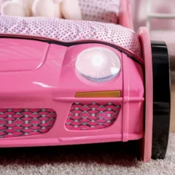 Twin Naglin Racing Car Bed With Led Headlight Pink - HOMES: Inside + Out -Kids Furniture Shop GUEST 191dacaa 9e3c 4180 befd 1ac3e0e39890