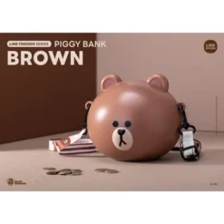 LINE FRIENDS Series Piggy Bank Brown (Piggy Bank) -Kids Furniture Shop GUEST 1f594d31 f7df 4d21 998d 5b607eeddbab