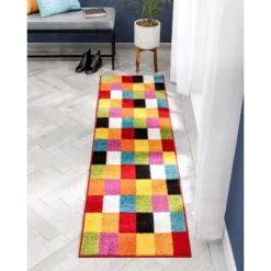Well Woven Modern Squares Multi Geometric Bright Kids Room Area Rug -Kids Furniture Shop GUEST 2056f25c cab2 4f1d a0fc bd605a70d9b7