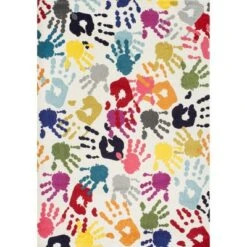 NuLOOM Pinkie Handprint Kids Area Rug -Kids Furniture Shop GUEST 22e5717f 400e 4028 9ad1 2e846dc1ae8f