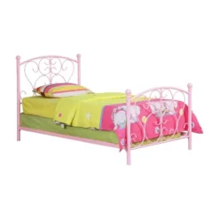 HOMES: Inside + Out Twin Allen Kids' Metal Bed - IoHOMES -Kids Furniture Shop GUEST 26e4d6e3 bd8f 4dd5 9a19 6e27e78b5a8f