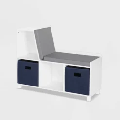 RiverRidge Home Kids' Book Nook Collection Cubby Storage Bench With 2 Bins - RiverRidge -Kids Furniture Shop GUEST 281be6ad bb1d 4e1a 82df ffbf85c32166