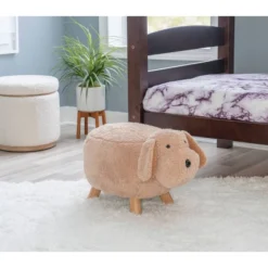 Sparky Puppy Dog Stool Light Brown - Powell -Kids Furniture Shop GUEST 28d79422 a5a3 4c35 aba2 aa8901bf5272