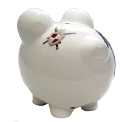 Bank Mythical Dragon Pig Bank - One Bank 7.5 Inches - Save Money - 36916. - Ceramic - White -Kids Furniture Shop GUEST 29c3ba07 bd6b 4f93 8f83 9ce8d9601ed3