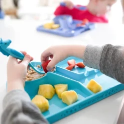 3pc Plastic Unicorns Dinnerware Set - Dinneractive -Kids Furniture Shop GUEST 30da6bf4 b9e5 405f 9ffd 24bfb6258f59