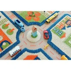 39"x59" Traffic Blue 3D Play Rug - IVI -Kids Furniture Shop GUEST 32be1364 6bcf 4887 ab99 dfb2db30e592