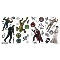 Classic Monsters Peel & Stick Wall Decals White - RoomMates -Kids Furniture Shop GUEST 34c1b43e 3211 48dd af40 1b54b764c613