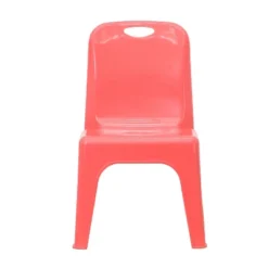 Flash Furniture 4 Pack Plastic Stackable School Chair With Carrying Handle And 11'' Seat Height -Kids Furniture Shop GUEST 38715f75 f6a6 4758 8e56 16d99c256b51