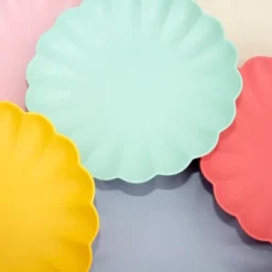 Meri-Meri Meri Meri Small Multicolor Reusable Bamboo Plates (Pack Of 6) -Kids Furniture Shop GUEST 3992fcae c158 41cd 98aa a60c1e57242c