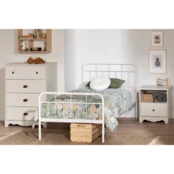 Lyara 1 Drawer Nightstand White Wash - South Shore -Kids Furniture Shop GUEST 3a0386dc 17f1 4def bb4a 872602a9d351