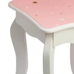 Fashion Twinkle Star Gisele Play Vanity Set Pink/White - Teamson Kids -Kids Furniture Shop GUEST 3a81655a 55dd 455c 9a2e 928085150df1