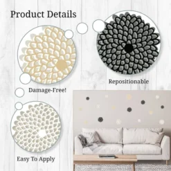 Zinnias Wall Decor - Decalcomania -Kids Furniture Shop GUEST 3b4a5515 fc6e 4865 9474 cff8ad3924e0