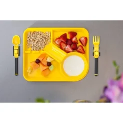 3pc Plastic Dinnerware Set - Dinneractive -Kids Furniture Shop GUEST 3ee295fe b65d 43d7 94bd c8f423aa98ac
