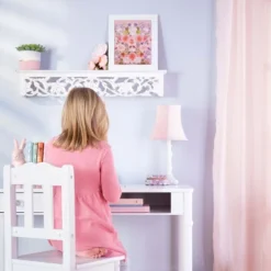 Guidecraft Kids' Dahlia Desk And Chair Set -Kids Furniture Shop GUEST 436a878a 2f20 4c86 a8cd 8debf8551be7