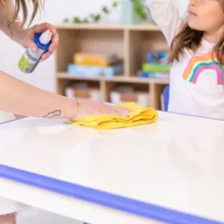 ECR4Kids Rectangle Dry-Erase Activity Table With 2 Adjustable Chairs, 3-Piece -Kids Furniture Shop GUEST 43bf16c1 929f 4383 8c3d d2e6b84cb897