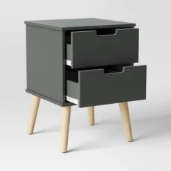 Modern Kids' Nightstand Dark Gray - Pillowfort™ -Kids Furniture Shop GUEST 459cdb43 3af5 4fcf 9b5f 80d9f464a95c