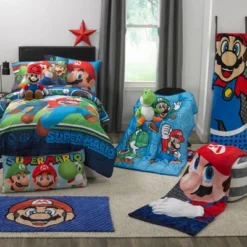 Super Mario Nintendo Mario Throw Pillow -Kids Furniture Shop GUEST 45c626a6 ff96 44e7 bbda dbd47d2f055b