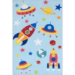 NuLOOM Eddie Outer Space Machine Washable Kids Area Rug -Kids Furniture Shop GUEST 461c36d2 3d17 41ff 93fa 9c1e05c9d1d8