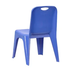 Flash Furniture 2 Pack Blue Plastic Stackable School Chair With Carrying Handle And 11" Seat Height -Kids Furniture Shop GUEST 46b5689c 0f05 4408 b065 8784272b782d