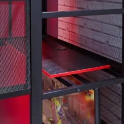 Twin Battle Den Gaming Bunk Bed With TV Mount Black - X Rocker -Kids Furniture Shop GUEST 4b7530f2 8a50 4feb 8e1b d9e8ba3a6eb2