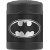 Thermos 10 Oz. Kid's Funtainer Batman Stainless Steel Food Jar - Gray/Black
