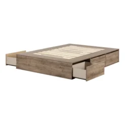Queen Fusion 6 Drawer Platform Bed - South Shore -Kids Furniture Shop GUEST 585cf301 a8b2 4aa4 9166 dea388302833