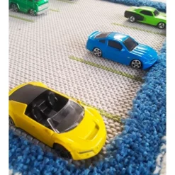 39"x59" Traffic Blue 3D Play Rug - IVI -Kids Furniture Shop GUEST 586b0688 07eb 4290 aaaa a2e95ff351b1