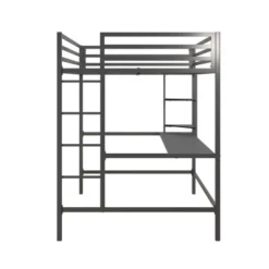 Full Maxwell Metal Loft Bed With Desk & Shelves - Novogratz -Kids Furniture Shop GUEST 5bfb0cfa b34f 4bdb a0d6 071184d4310d
