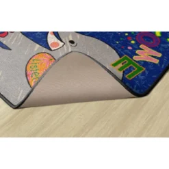 Flagship Carpets Elephant Welcome Mat, 2' X 3' -Kids Furniture Shop GUEST 5e3daac1 ba20 4a3f 89ea 9511e86b4728