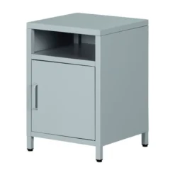 Sweedi Metal 1-Door Nightstand - South Shor -Kids Furniture Shop GUEST 60975de6 9cd1 486d b734 42d041679557