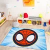 Marvel Spidey Circle 54"x78" Area Rug Blue