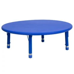 Flash Furniture 45" Round Plastic Height Adjustable Activity Table -Kids Furniture Shop GUEST 626ac5b7 57e4 4b7c 9b77 0bc4309d100a