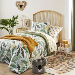 Twin Rattan Kids' Bed Natural - Pillowfort™ -Kids Furniture Shop GUEST 64ab9aeb 410c 4a12 9a31 ee15f315b726