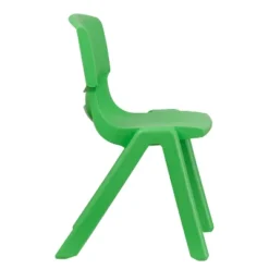 Flash Furniture 2 Pack Green Plastic Stackable School Chair With 15.5" Seat Height -Kids Furniture Shop GUEST 65b6bad6 e13f 4bbe 9a57 b44d5a466ae6