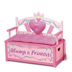 Princess Bench Seat With Storage - WildKin -Kids Furniture Shop GUEST 65e9b1e1 9ceb 4af1 8087 d432ac836928