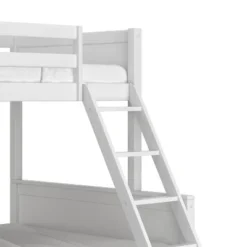 Twin Over Full Capri Wood Bunk Bed White - Hillsdale Furniture -Kids Furniture Shop GUEST 68f923d5 d618 4dce bc4a d1a67d1d8660