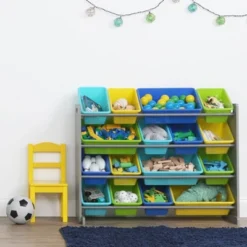 Kids' Super-Size Toy Organizer Elements Collection Gray - Humble Crew -Kids Furniture Shop GUEST 6b8ca1b7 700a 477a bc56 0f7717cc5976