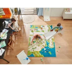 52.5"x71" Mini City 3D Play Rug - IVI -Kids Furniture Shop GUEST 6d0cd593 e39c 4b89 ad52 0e1fa4aae875