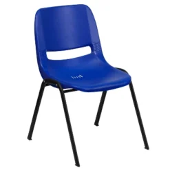 Emma And Oliver Ergonomic Kid's Shell Stack Chair - 12" Seat Daycare Home School -Kids Furniture Shop GUEST 6f86d2d7 7872 42f2 b98e b55a388317e5
